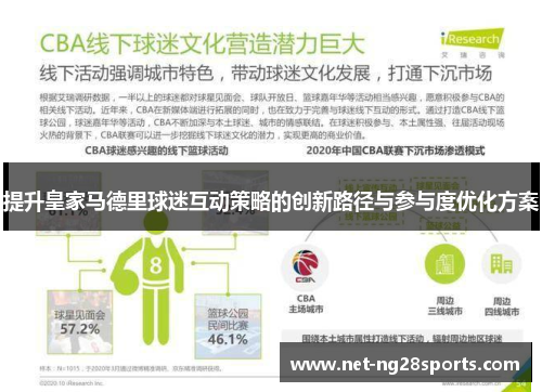 提升皇家马德里球迷互动策略的创新路径与参与度优化方案